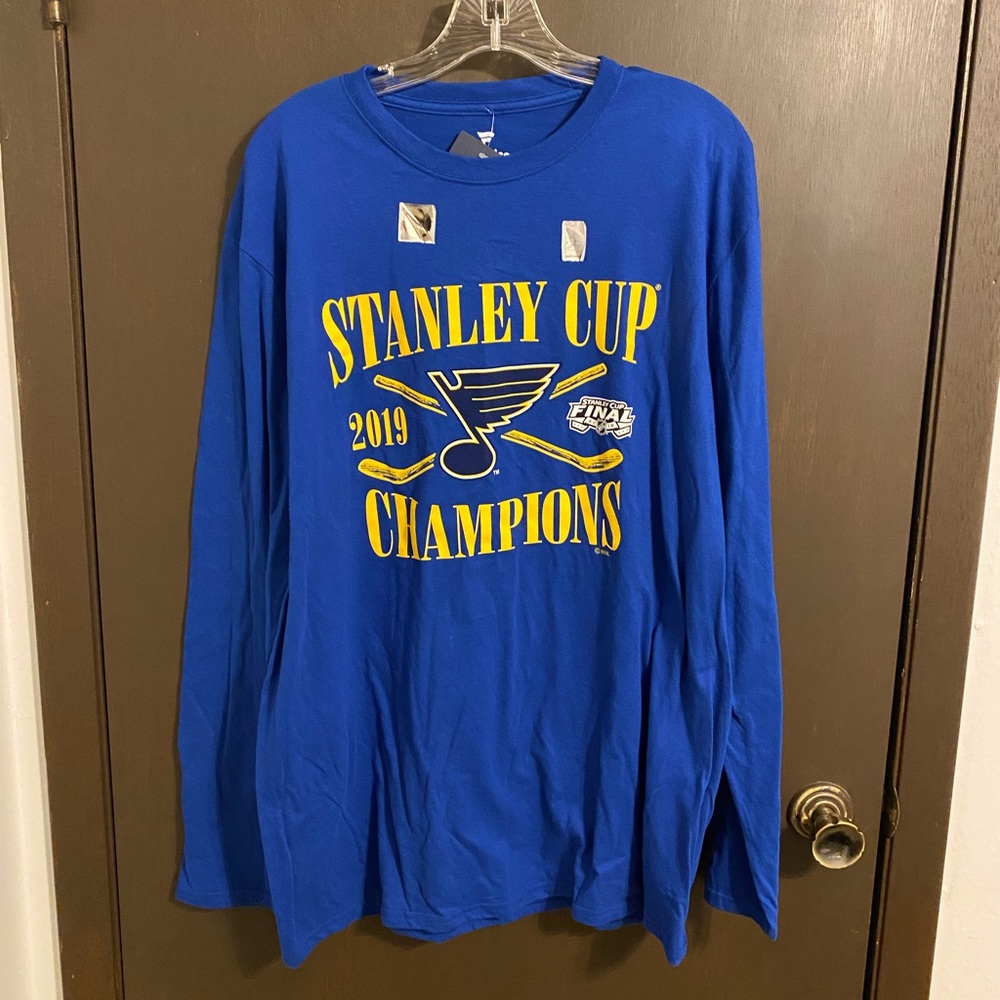 XL St. Louis Blues Stanley Cup Champions Long Sleeve T-Shirt